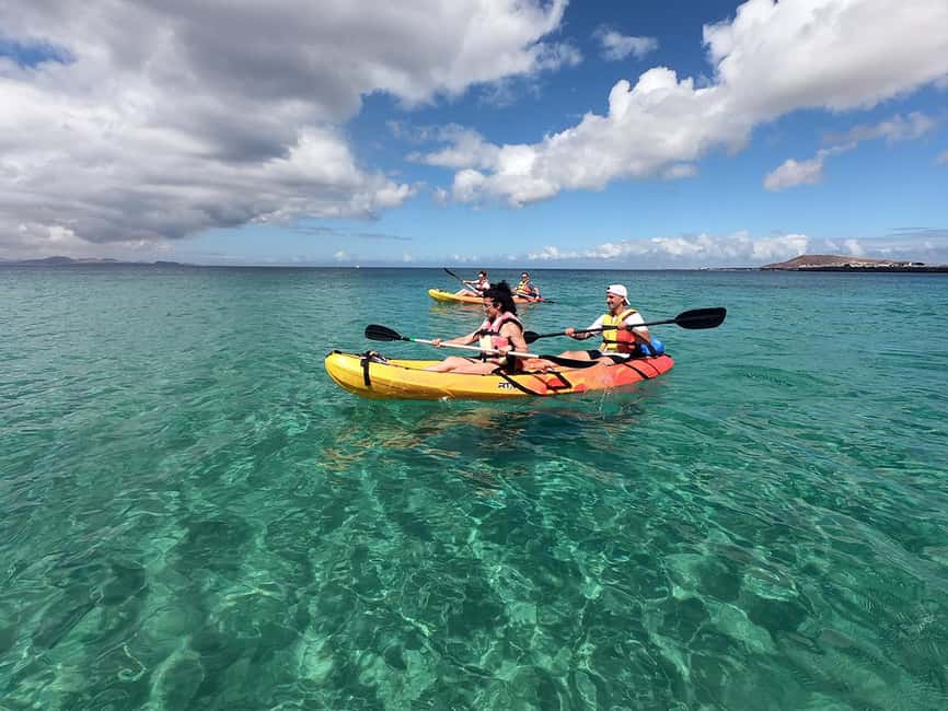 afbeelding n.5 van Lanzarote: kajakken en snorkelen bij Papagayo Beach activiteit in Yaiza, Lanzarote, geüpload door aanbieder