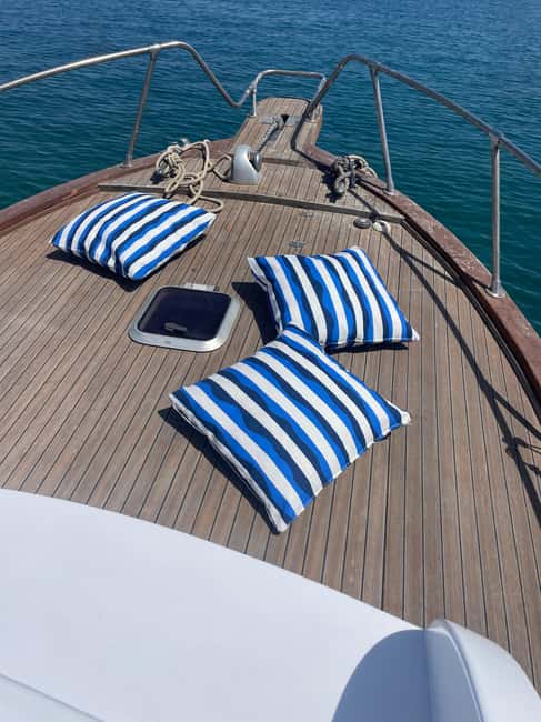 image n.9 of Wooden Gozzo Tour with Aperitif Towards the Beautiful Coast of Polignano activity in Polignano a Mare, uploaded by supplier
