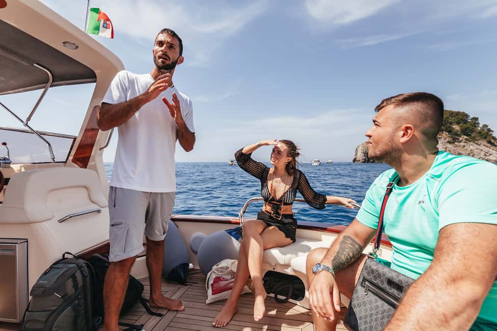 Image N°9 de Au départ de Sorrente : Excursion d'une journée en bateau à Amalfi et Positano activité à Campanie, publiée par le prestataire