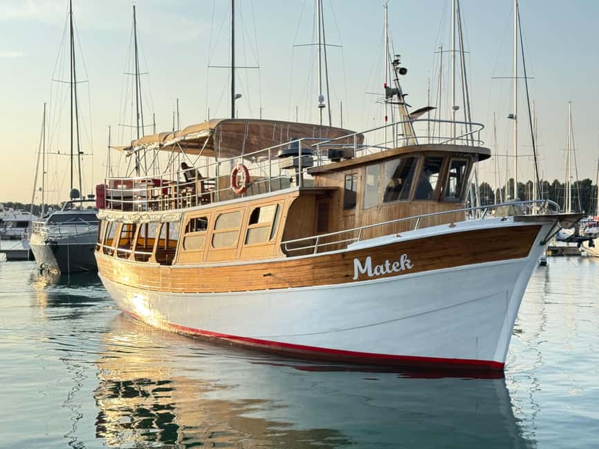 Bild Nr. 3 von Novigrad: Bootstour zur Delfinbeobachtung bei Sonnenuntergang mit Matek Aktivität in Novigrad, hochgeladen vom Anbieter