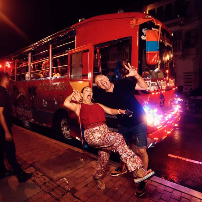 image n.3 of Cartagena: Funny PartyBus with dance floor and good music! activity in Cartagena, uploaded by supplier