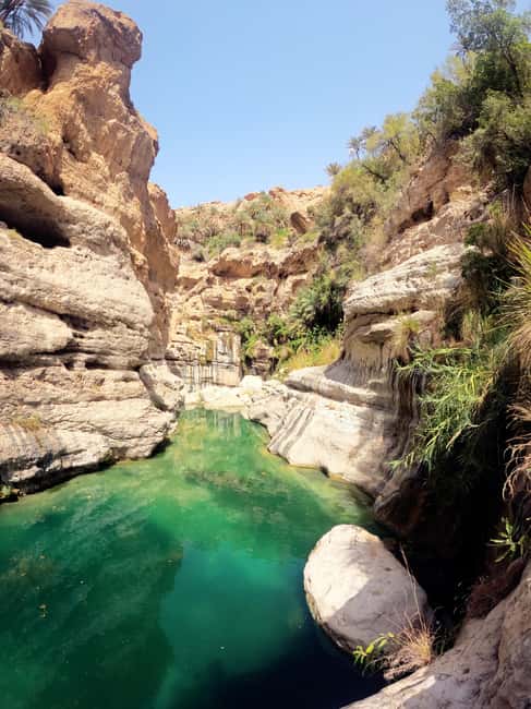 Immagine nº 5 di Muscat: avventura di canyoning nel Wadi Mibam con discesa in corda doppia attività a Regione al-Sharqiyya, caricata dal fornitore