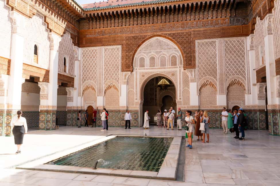 Image N°6 de Marrakech : Madrassa Ben Youssef, Jardin secret et visite de la Médina activité à Marrakech, publiée par le prestataire
