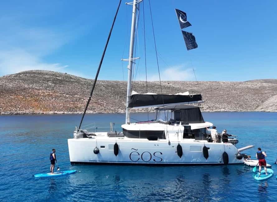 kuva n.6/Heraklionin luksuskatamaraani Dia Isla – gourmet-lounas aktiviteetista Kreeta, jonka toimittaja on ladannut