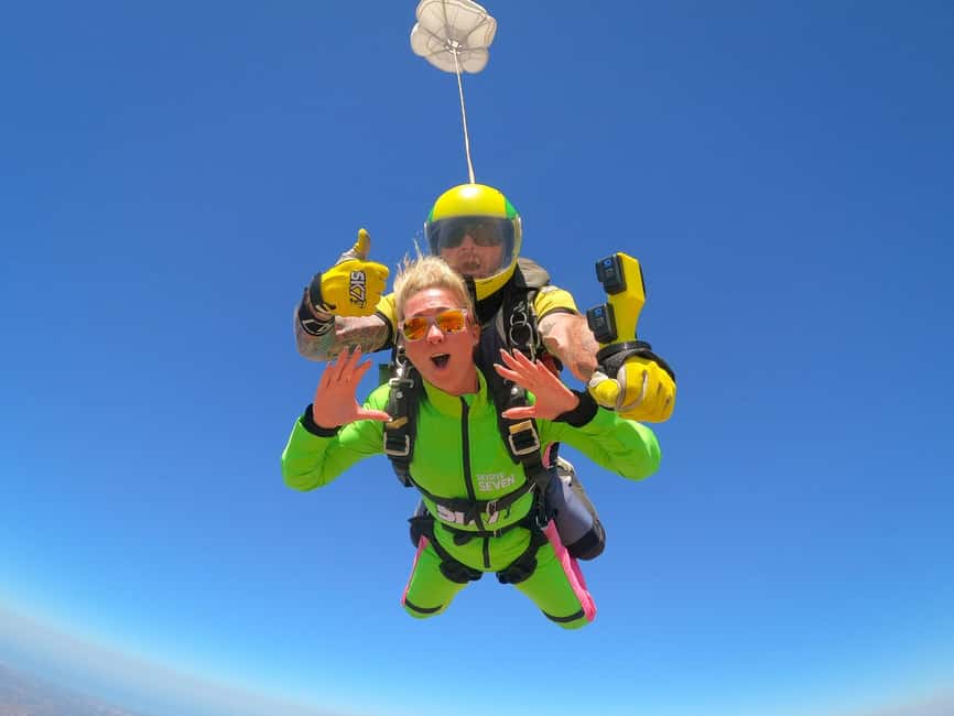 Bild Nr. 7 von Algarve: Tandem-Fallschirmsprung Abenteuer 15.000 bis 10.000 Meter Aktivität in Alvor, hochgeladen vom Anbieter