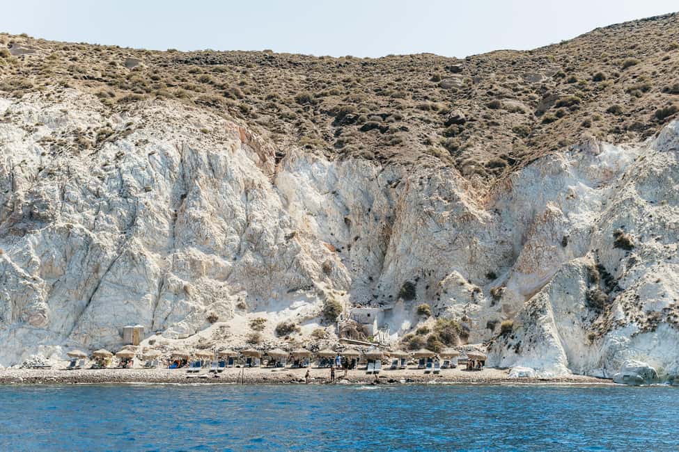 image n.9 of Santorini: Traditional Wooden Boat Tour with Meal and Wine activity in Cyclades, uploaded by supplier