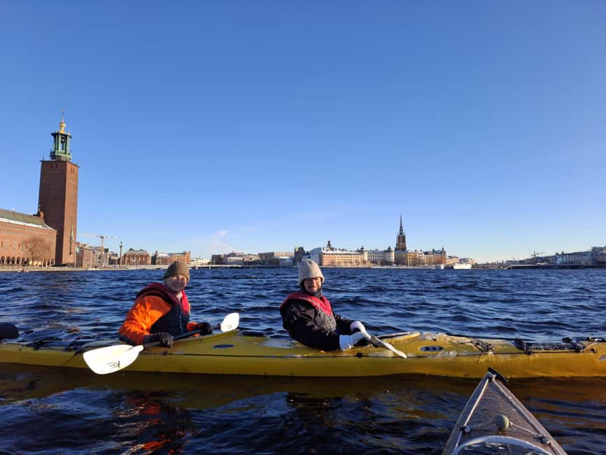 image n.3 of Stockholm: Winter Kayaking Tour through the City Centre activity in Stockholm, uploaded by supplier