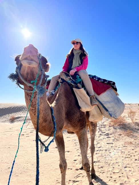 Image N°8 de Sahara Tunisie : Trekking à dos de chameau et Bivouac pour 2 Nignts activité à Gouvernorat de Médenine, publiée par le prestataire