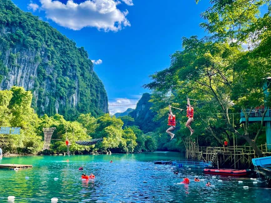 image n.11 of Phong Nha: Cave Exploration and Zipline Dark Cave Tour activity in Central Vietnam, uploaded by supplier