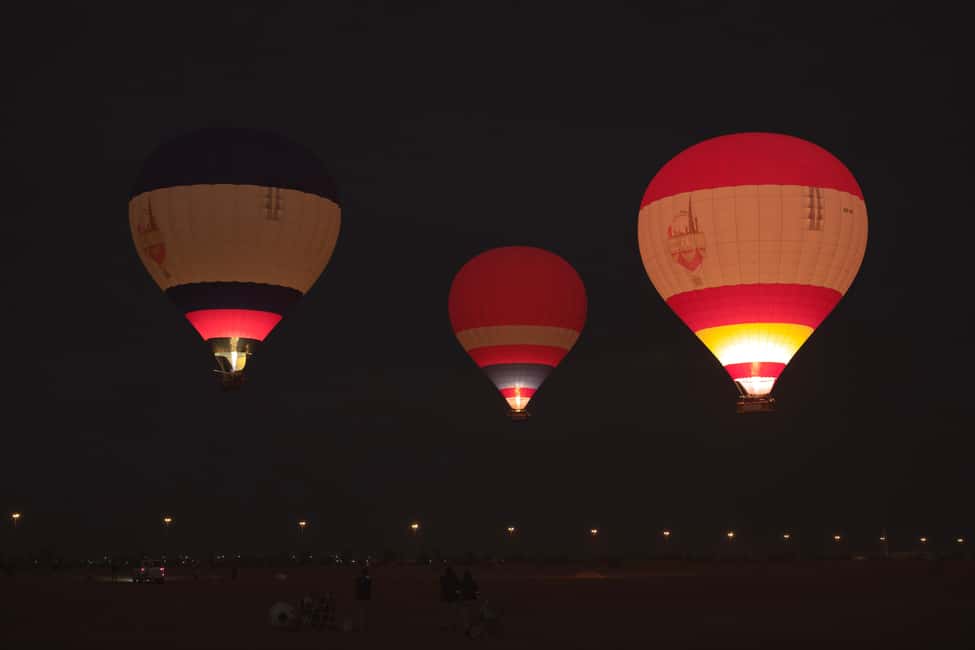 image n.3 of Dubai: Hot Air Balloon Ride with Camel Ride & Falcon Show activity in Dubai, uploaded by supplier
