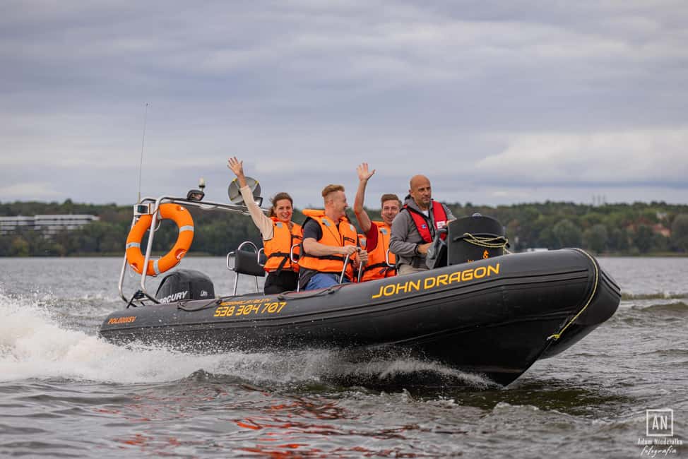 Immagine nº 3 di Varsavia: corsa adrenalinica sul fiume Vistola (Wisła) attività a Varsavia, caricata dal fornitore
