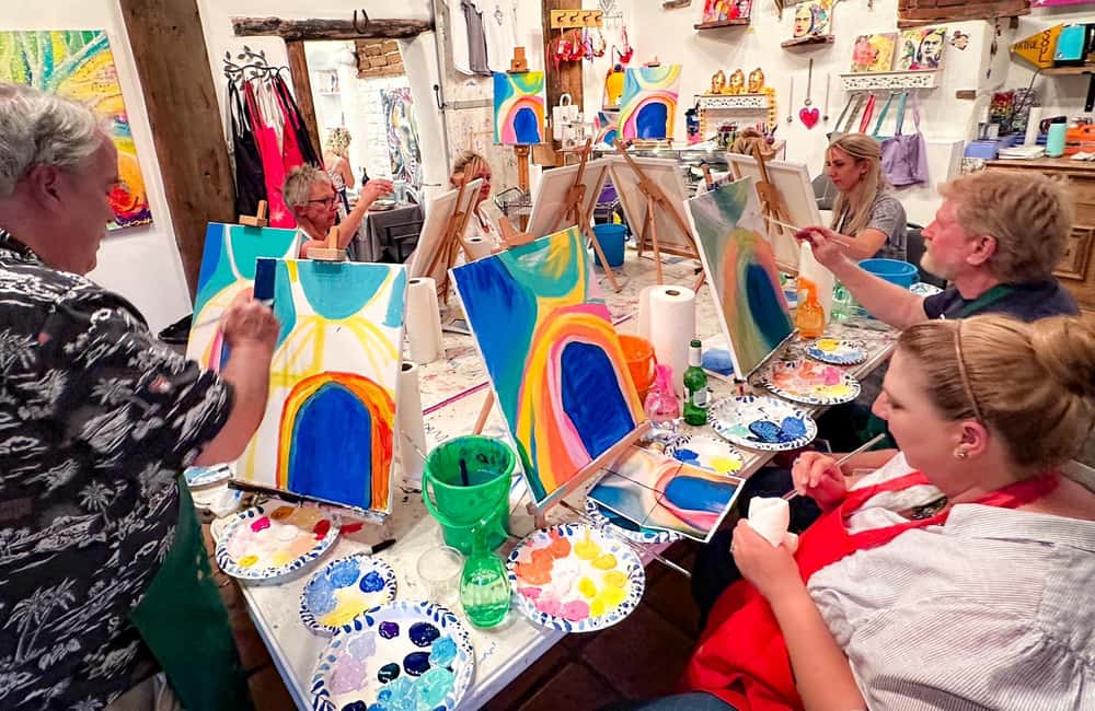 image n.8 of Santa Fe: Magic on Canvas Painting Class activity in Santa Fe, New Mexico, uploaded by supplier