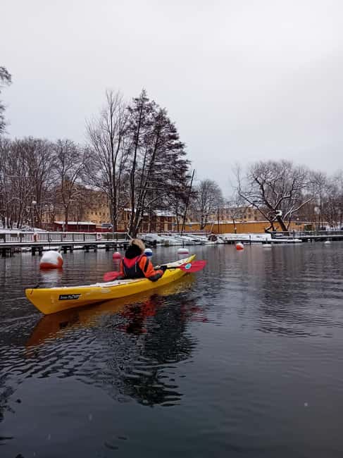 image n.2 of Stockholm: Winter Kayaking Tour through the City Centre activity in Stockholm, uploaded by supplier