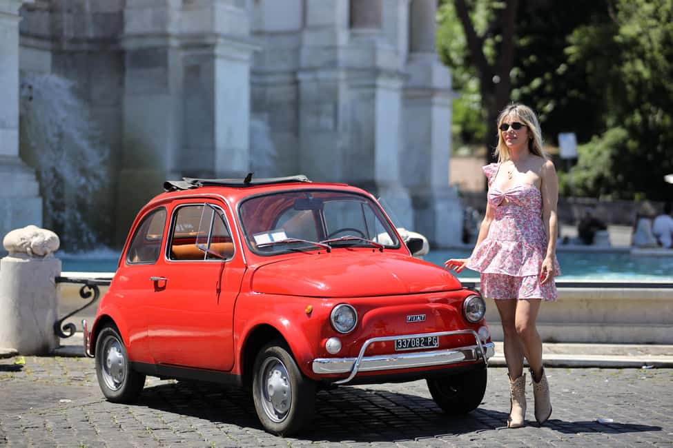 image n.35 of Rome: Fiat 500 Vintage City and Photo Tour activity in Rome, uploaded by supplier