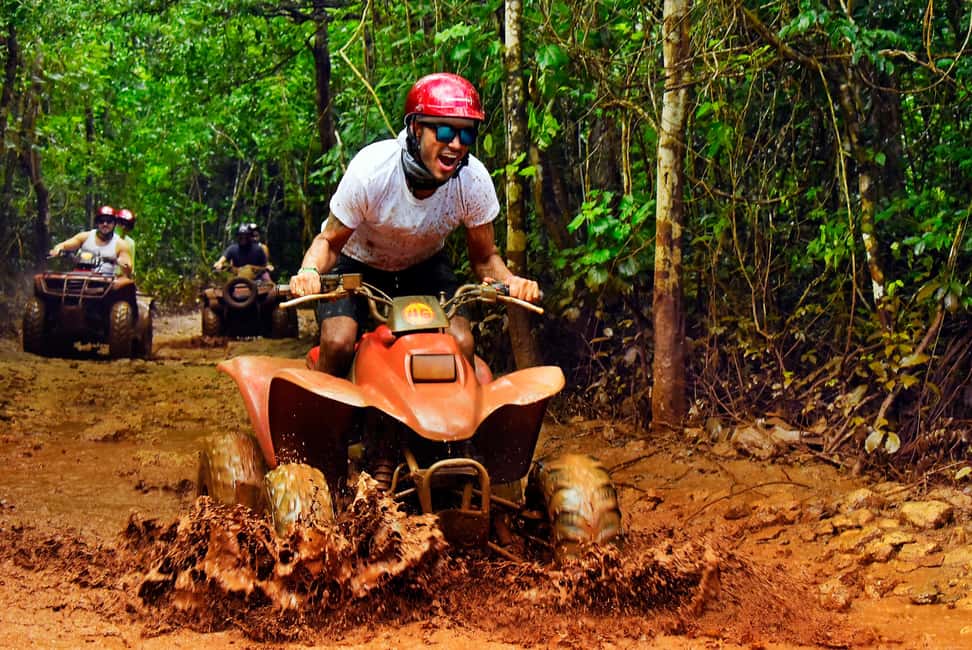 image n.6 of Cancun: Jungle ATV Tour, Ziplining, and Cenote Swim activity in Quintana Roo, uploaded by supplier