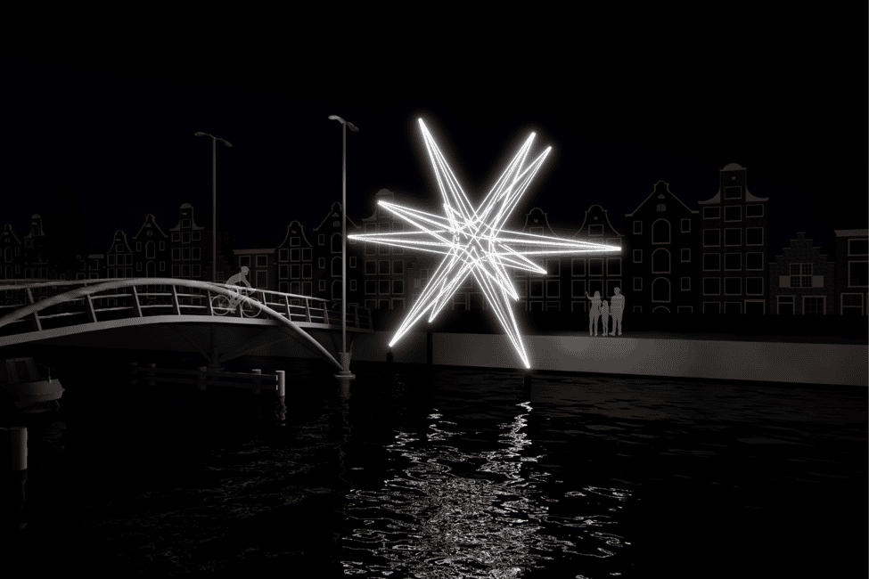 afbeelding n.7 van Amsterdam Light Festival begeleide fietstour activiteit in Amsterdam, geüpload door aanbieder