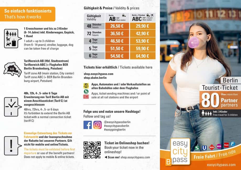 image n.9 of EasyCityPass Berlin: Zone AB Public Transport and Discounts activity in Berlin, uploaded by supplier