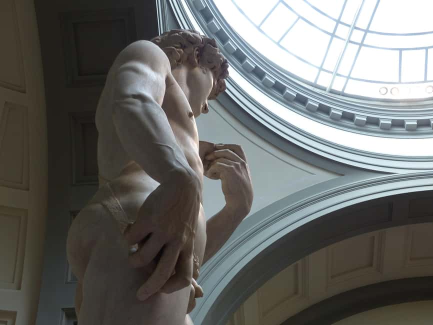 Image N°12 de Florence : La statue de David et le dôme de Brunelleschi en coupe-file activité à Florence, publiée par le prestataire