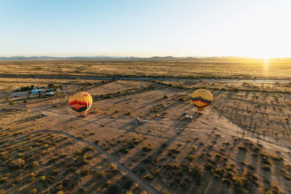 image n.5 of Phoenix: Hot Air Balloon Flight with Champagne activity in Phoenix, uploaded by supplier