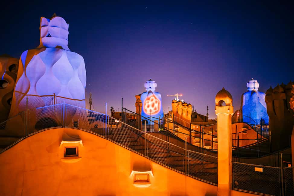 image n.3 of Barcelona: La Pedrera Night Experience activity in Barcelona, uploaded by supplier