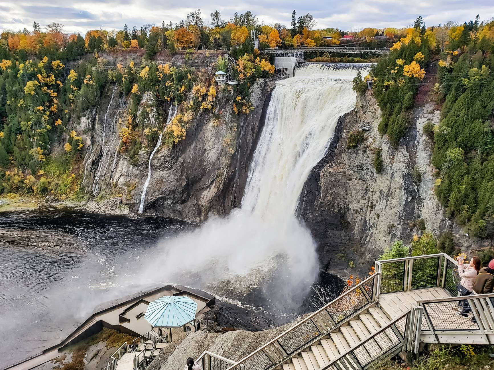 Quebec City: Montmorency Falls with Cable Car Ride