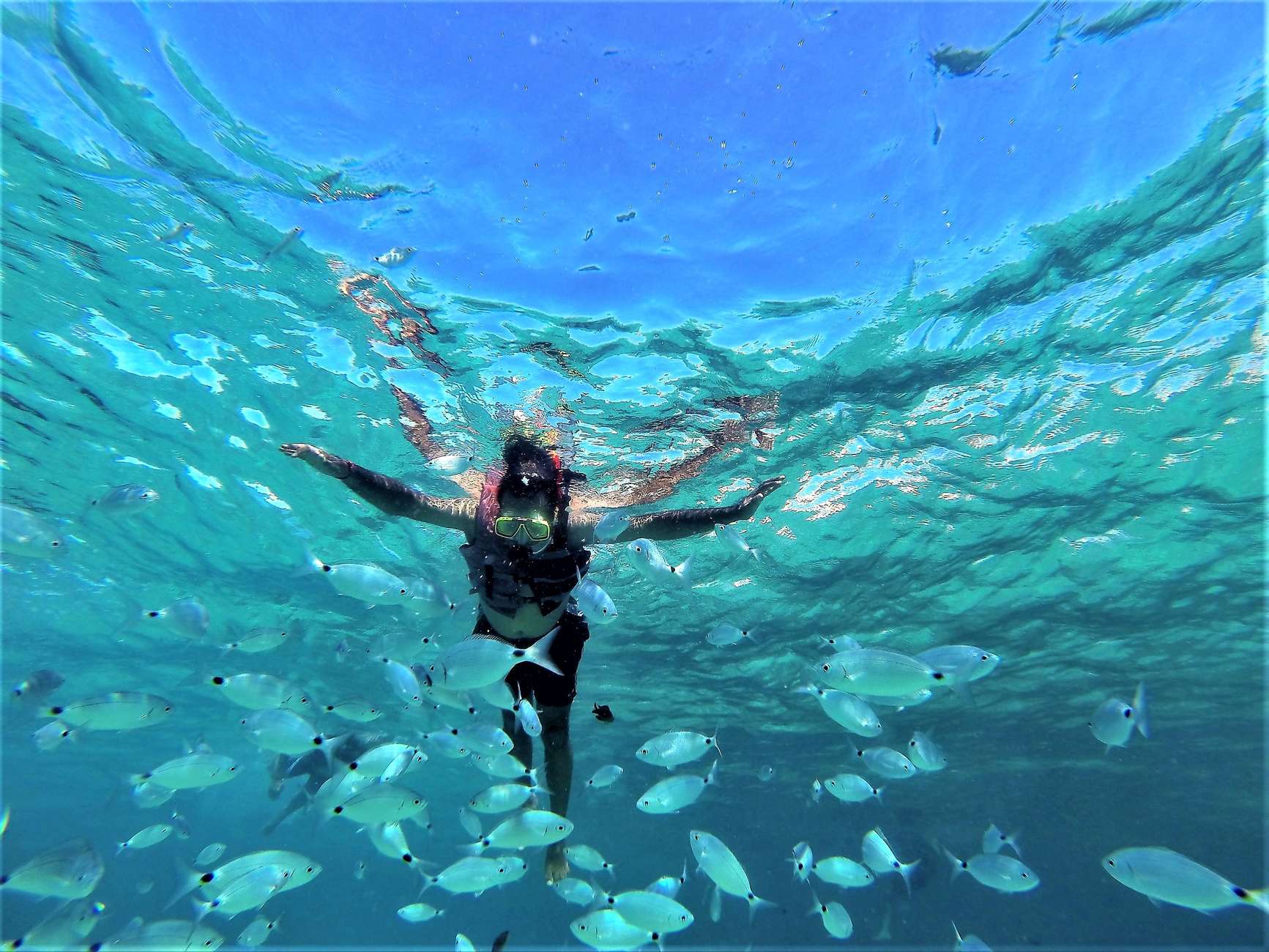 Boottocht bij ondergaande zon op Ibiza