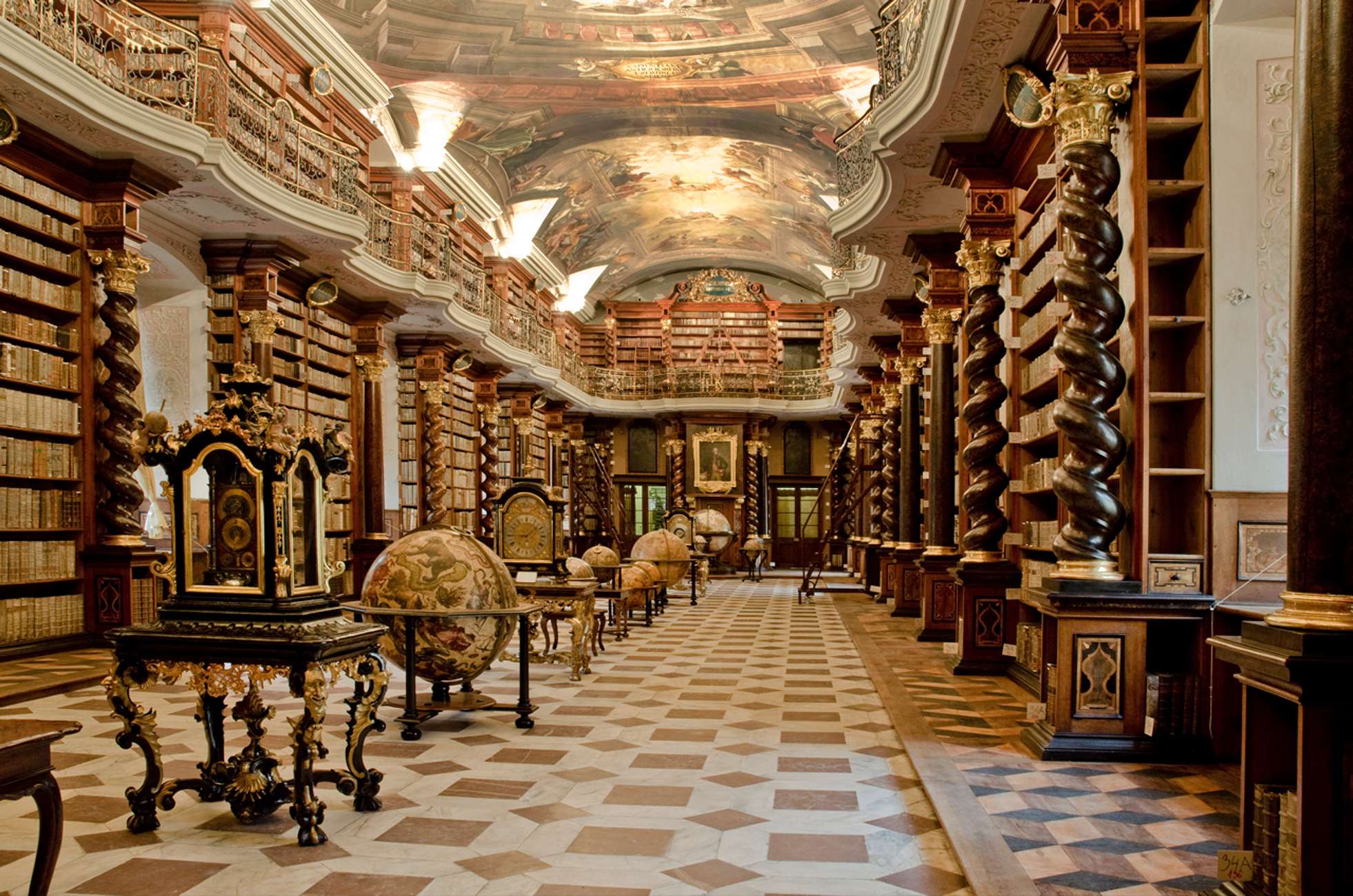 Prague: Klementinum Library & Astronomical Tower Guided Tour