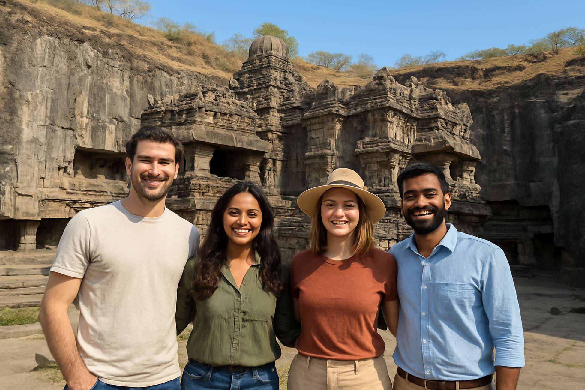 From Aurangabad: Ajanta & Ellora Day Tour with All Inclusion