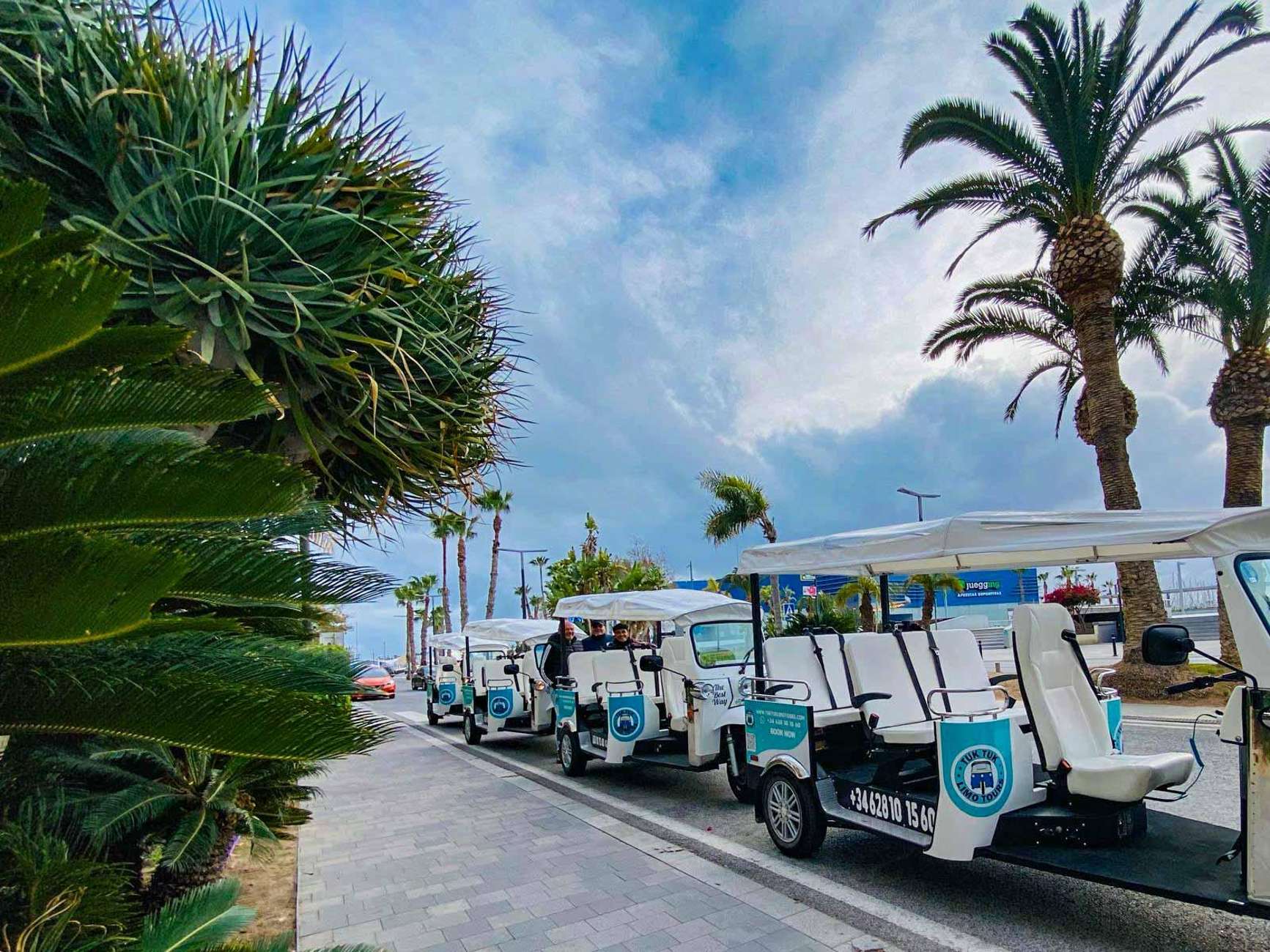 Uitzichtpunt tijdens de Tuk Tuk overview tour in Alicante