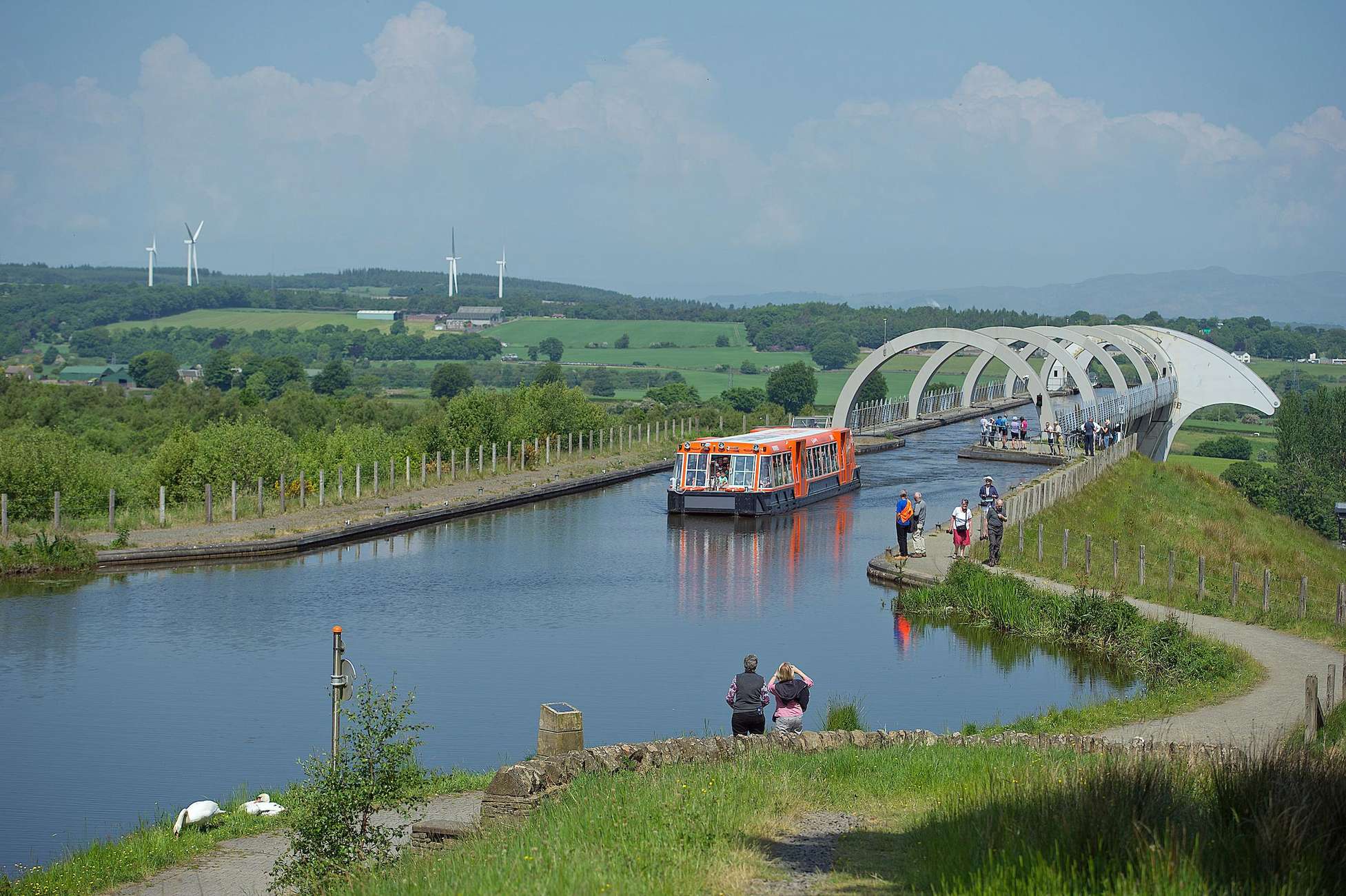 Falkirk: The Falkirk Wheel Boat Trip - Original Tour