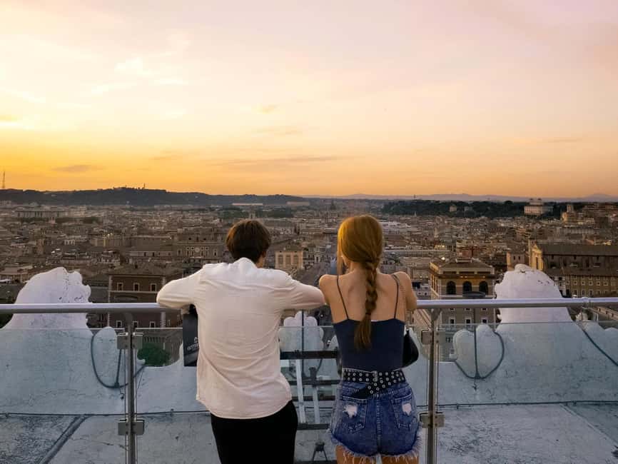 ローマ：ヴィットリアーノ（屋上展望台付き）＆パラッツォ