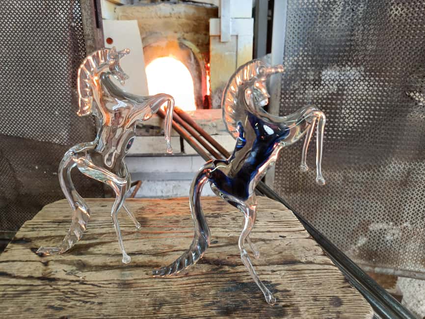 Murano: Glass Blowing Demonstration and Artistic Glass Gift