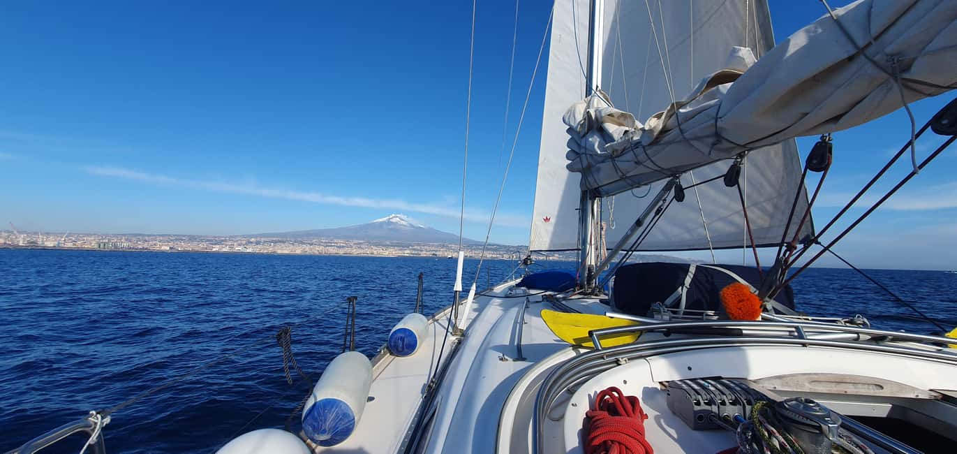 Catania: Cyclops Coast Cruise with Appetizer \u0026 Snorkeling | GetYourGuide, image size:1371x650