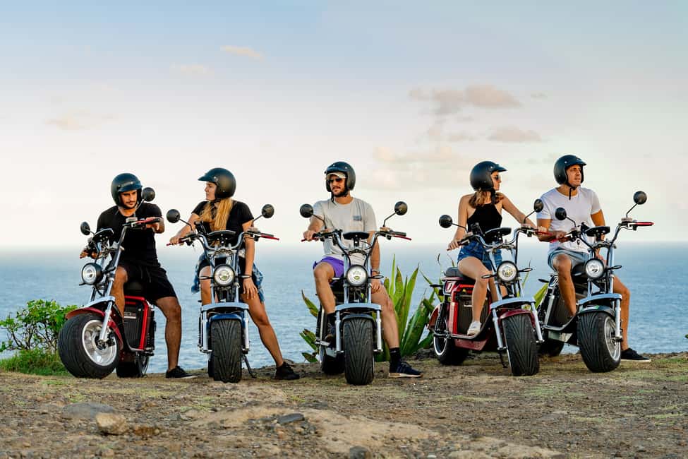Beaches and Backroads Electric Big-Wheel Scooter Tour | GetYourGuide
