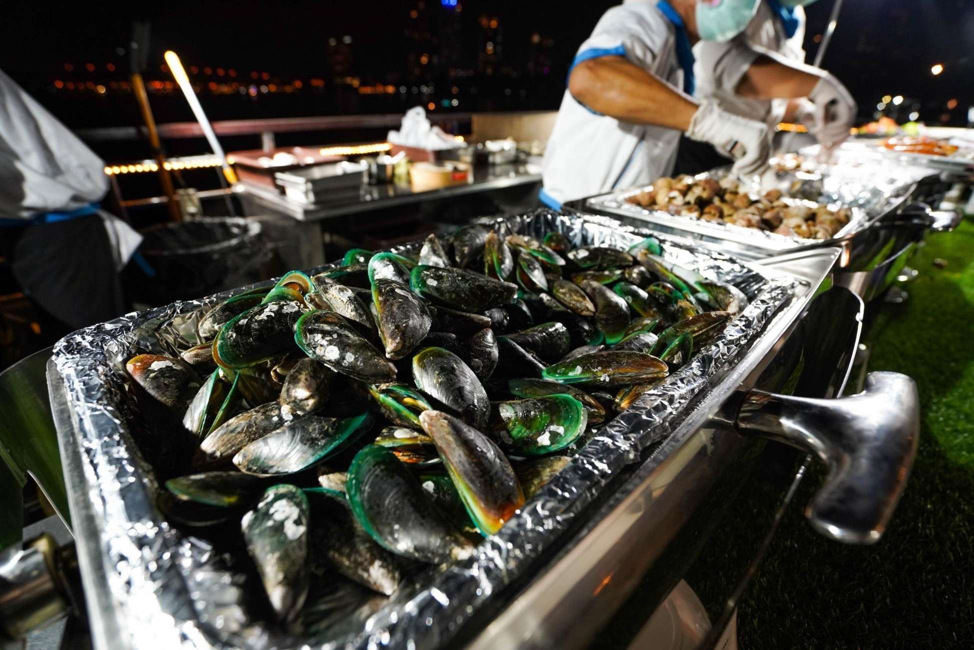 Food on White Orchid River Cruise