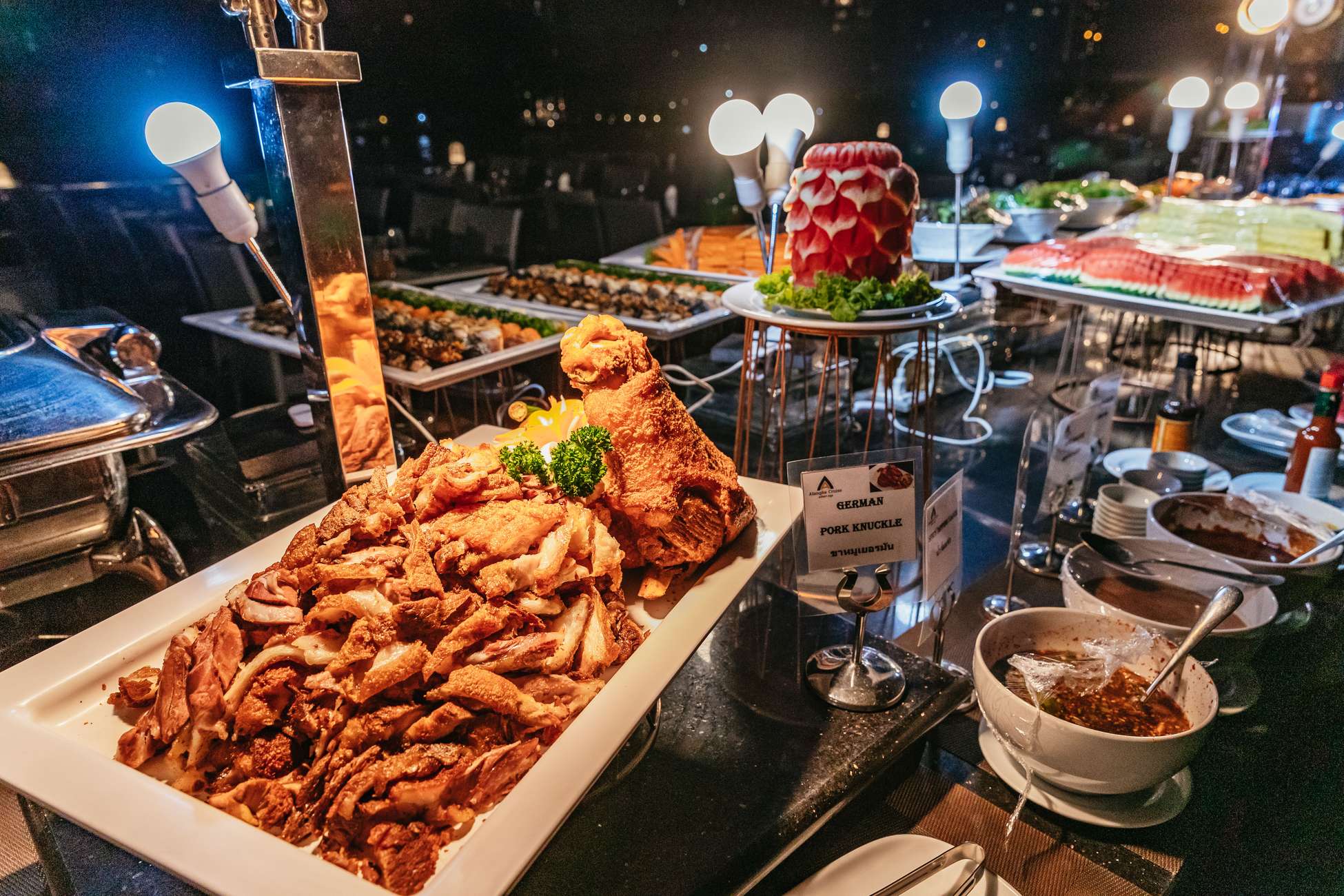 Food at Alangka Cruise Food at Alangka Cruise