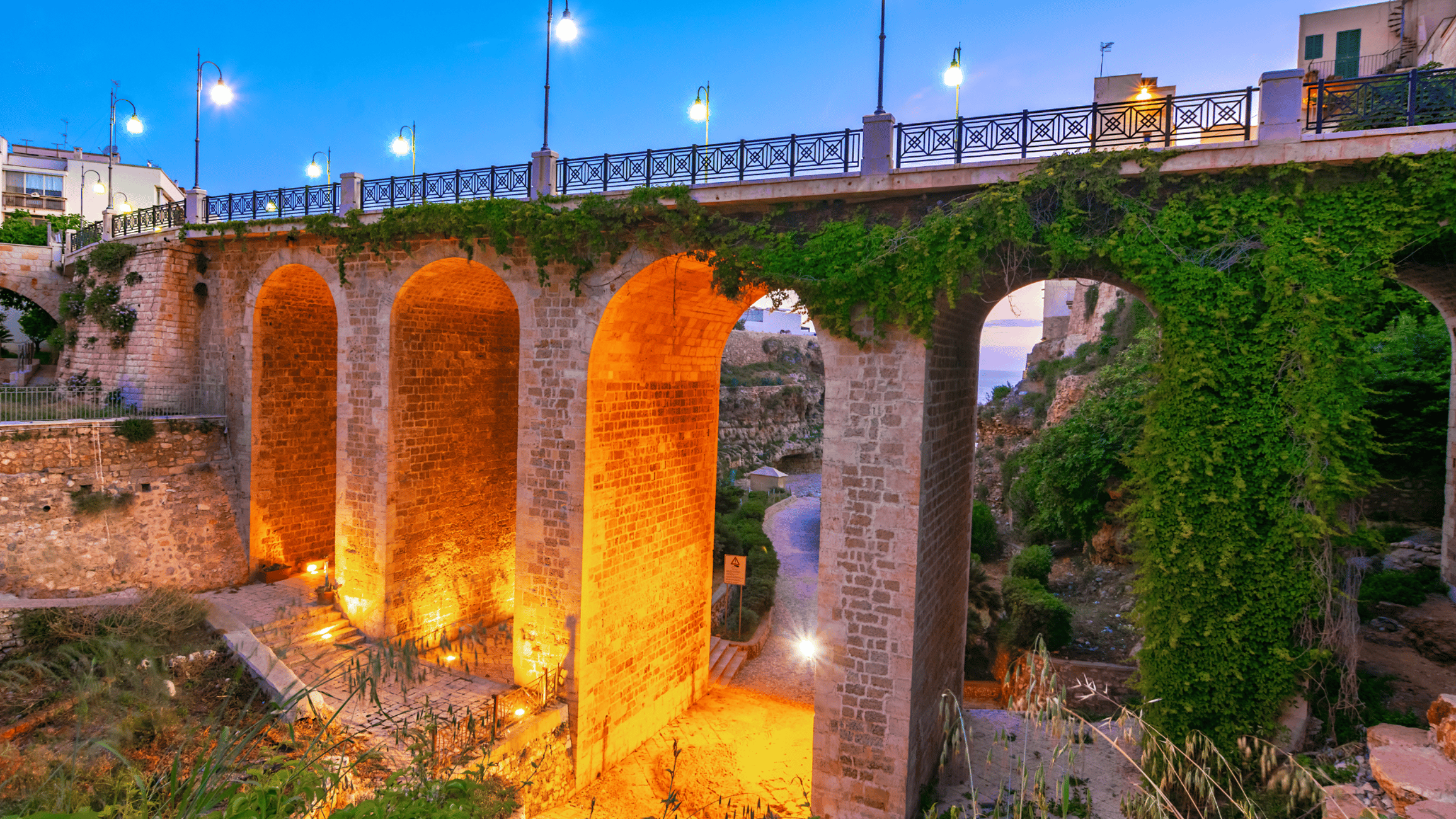 Panoramisch zicht op Locorotondo in Puglia