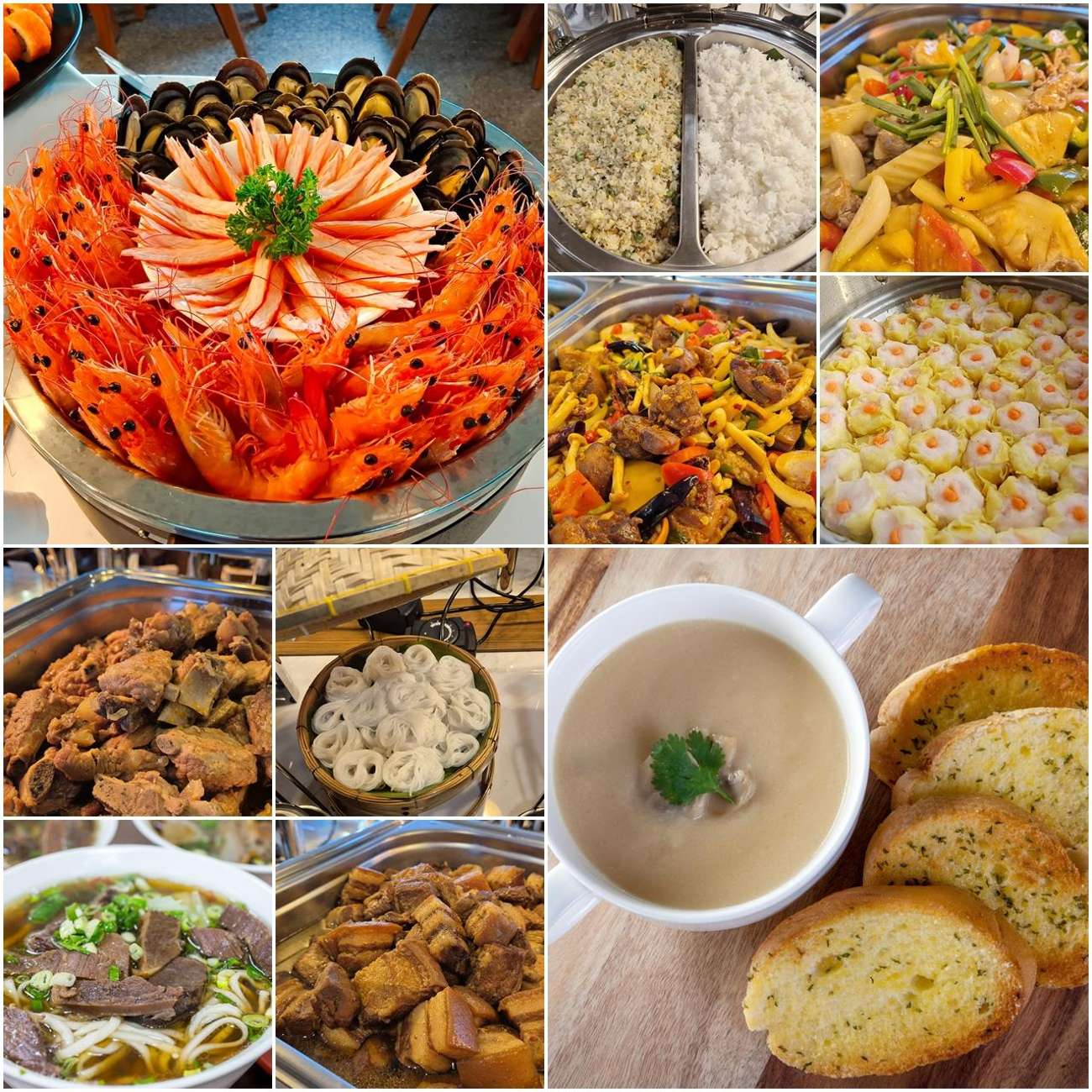 Food on New Horizon Cruise