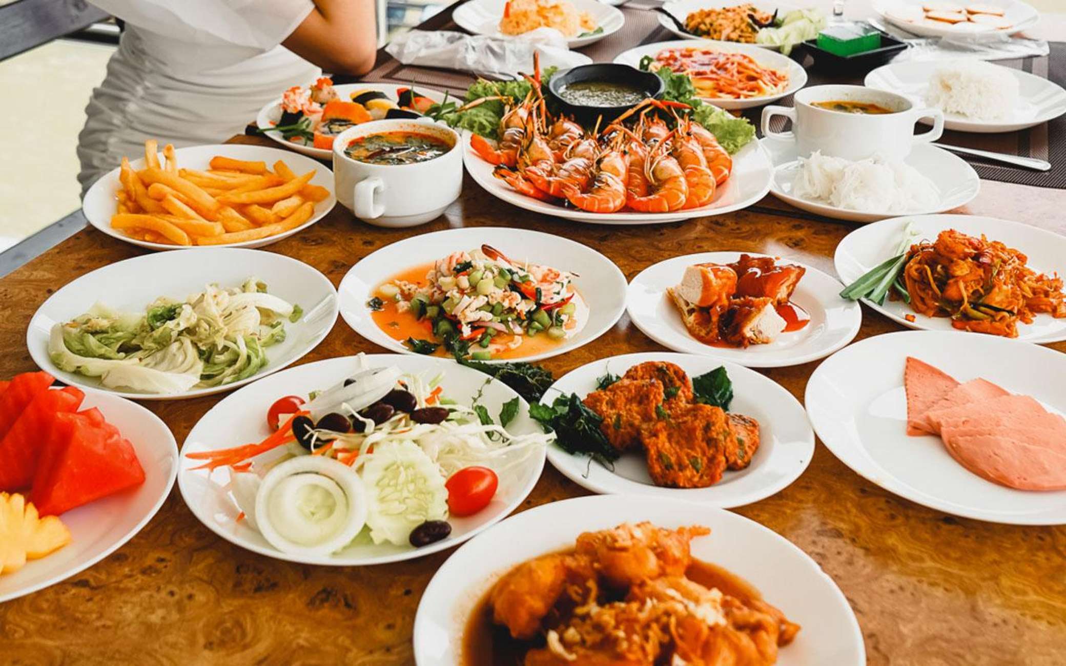 Food on VELA Dinner Cruise