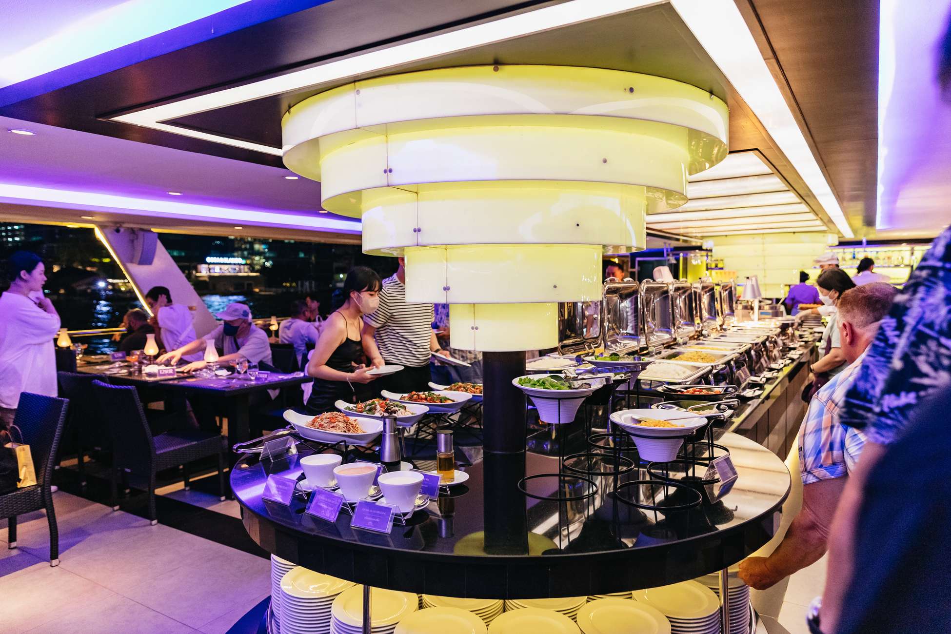 Food at Chao Phraya Princess Cruise