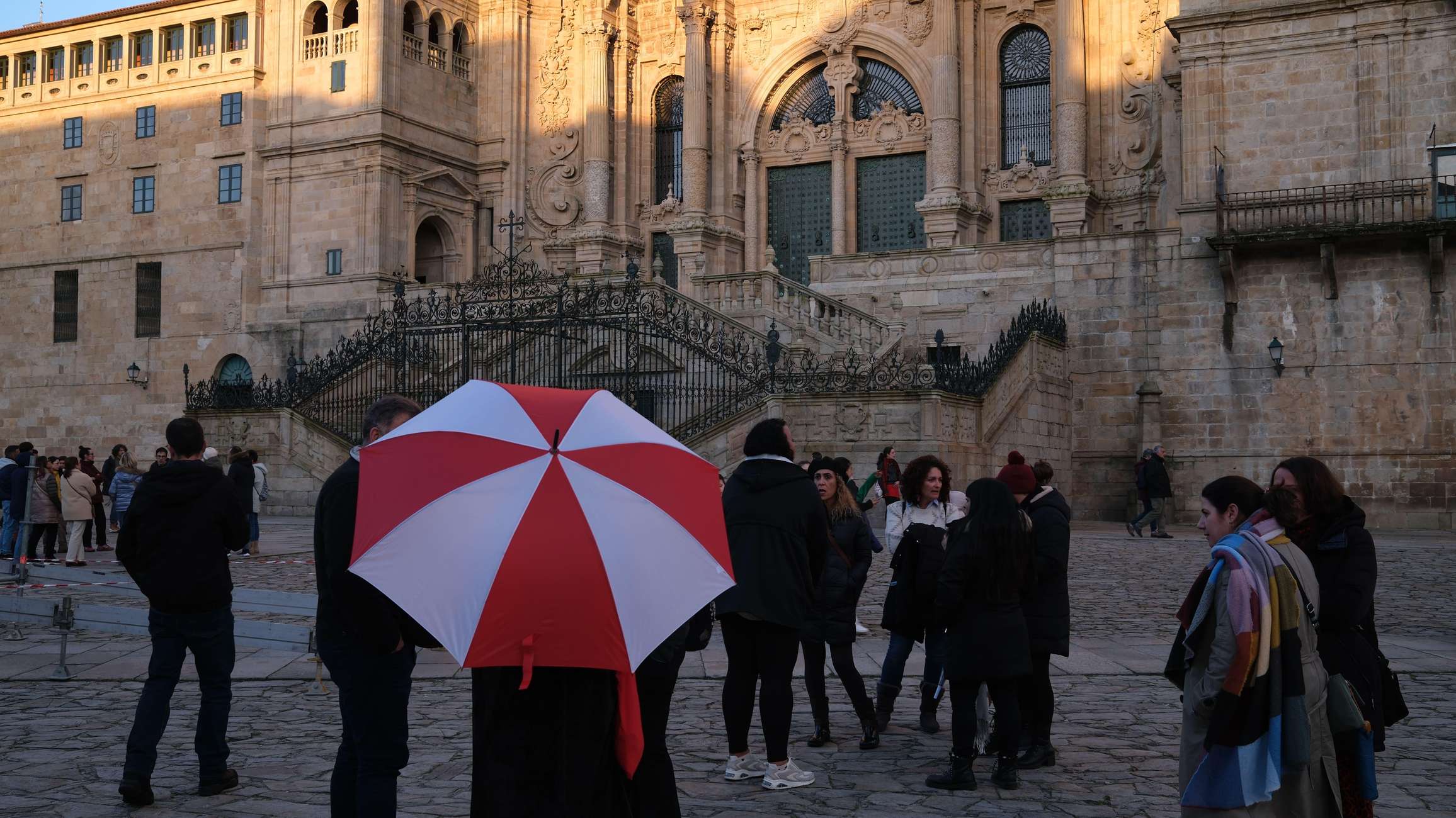 Historische gebouwen en pleinen tijdens een Galicië-rondreis
