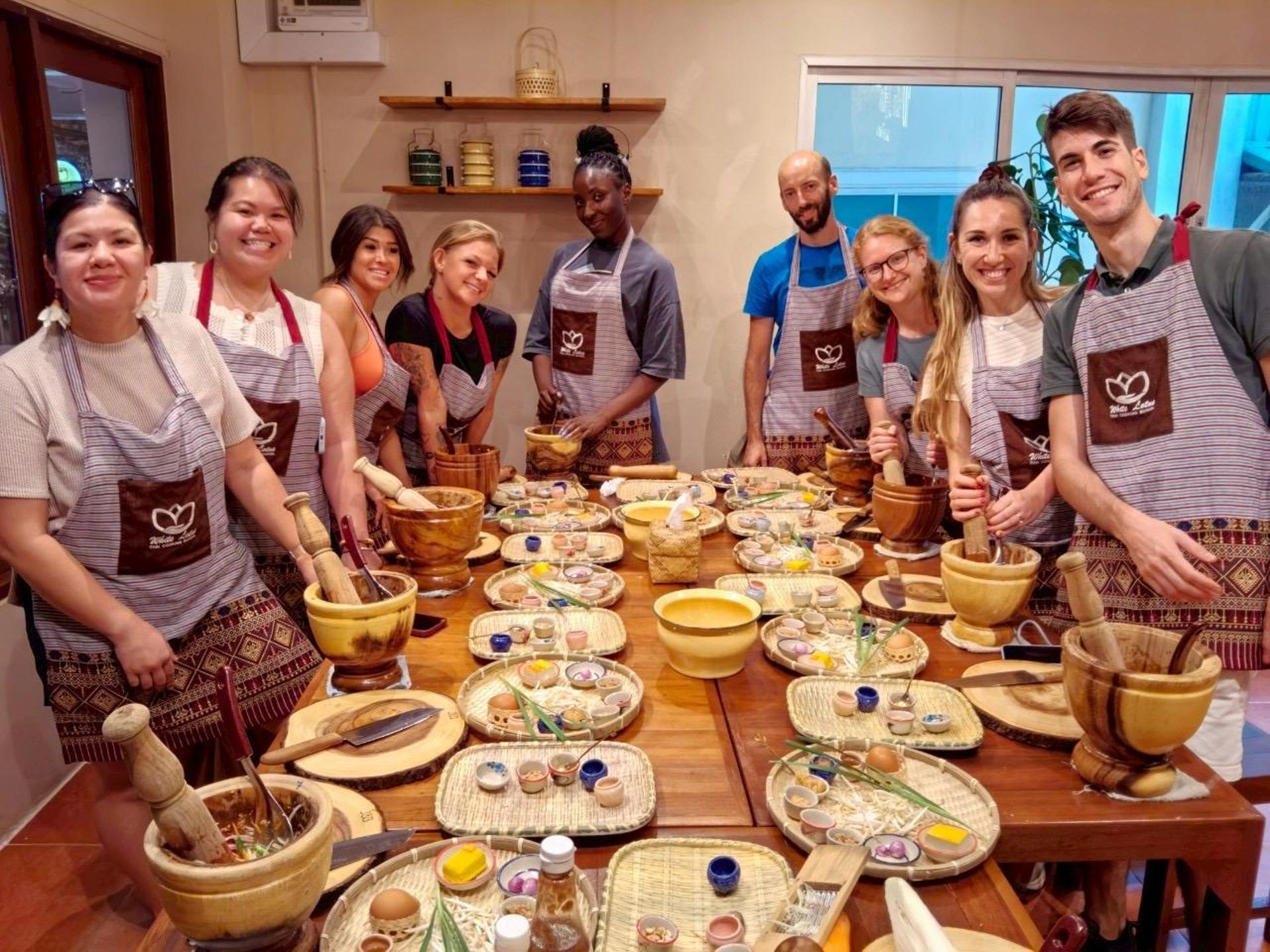 Bangkok: White Lotus Thai Cooking Class with Market Tour - Thumbnail 7