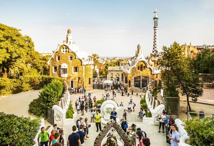 Barcelona: Vstupenka do parku Güell