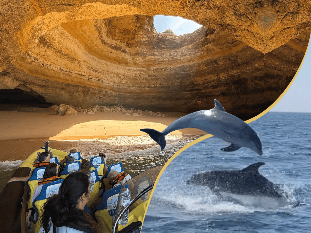 Speed boat tour to Benagil caves from Albufeira