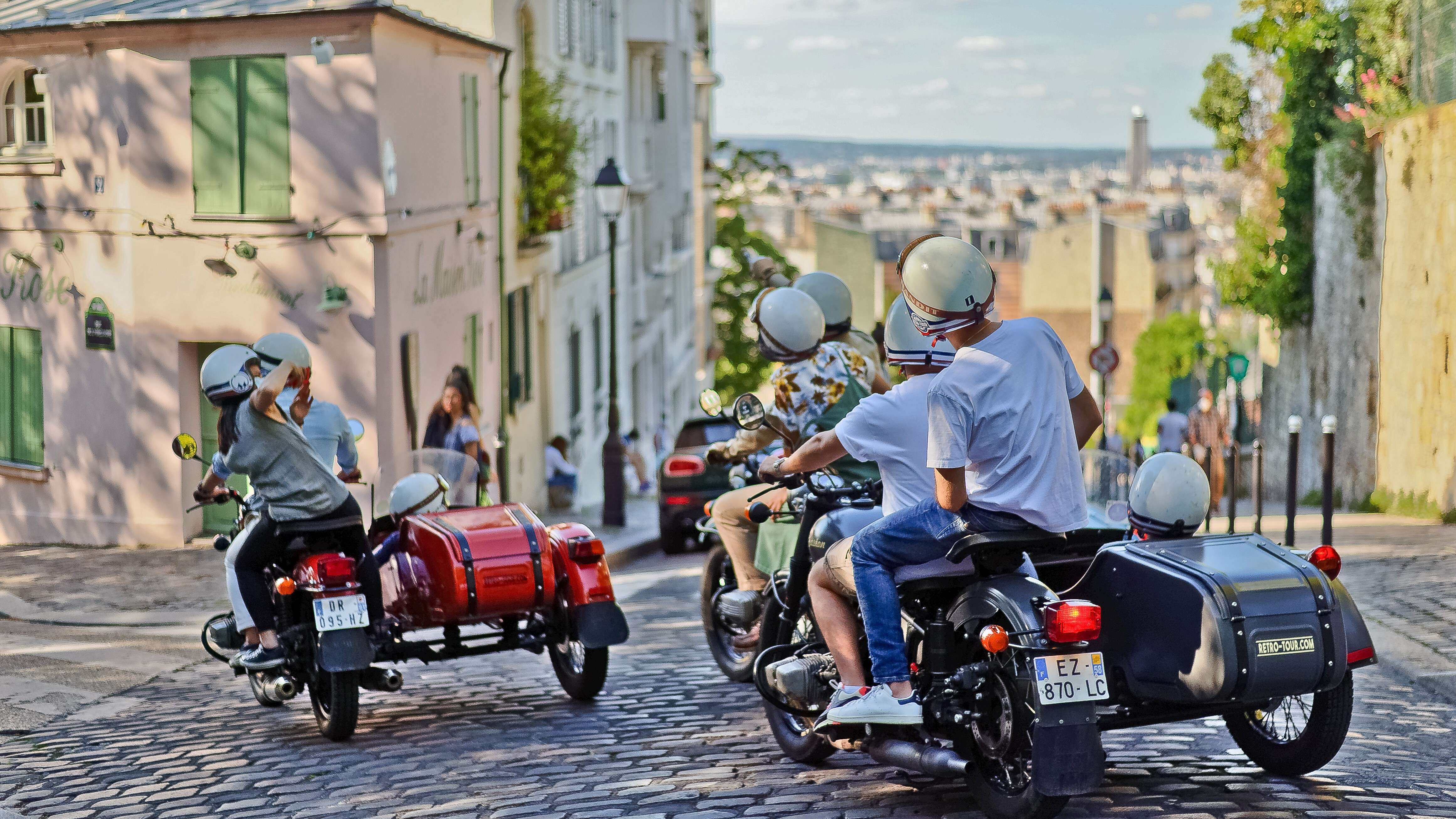 Paris Vintage Sidecar Premium & Private Half-Day Tour