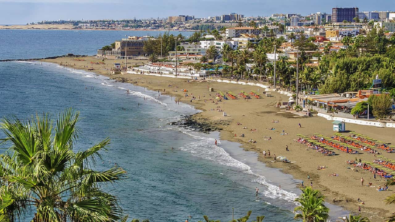 Canary Islands Gran Canaria Webcam San Agustin Cheap Flights To