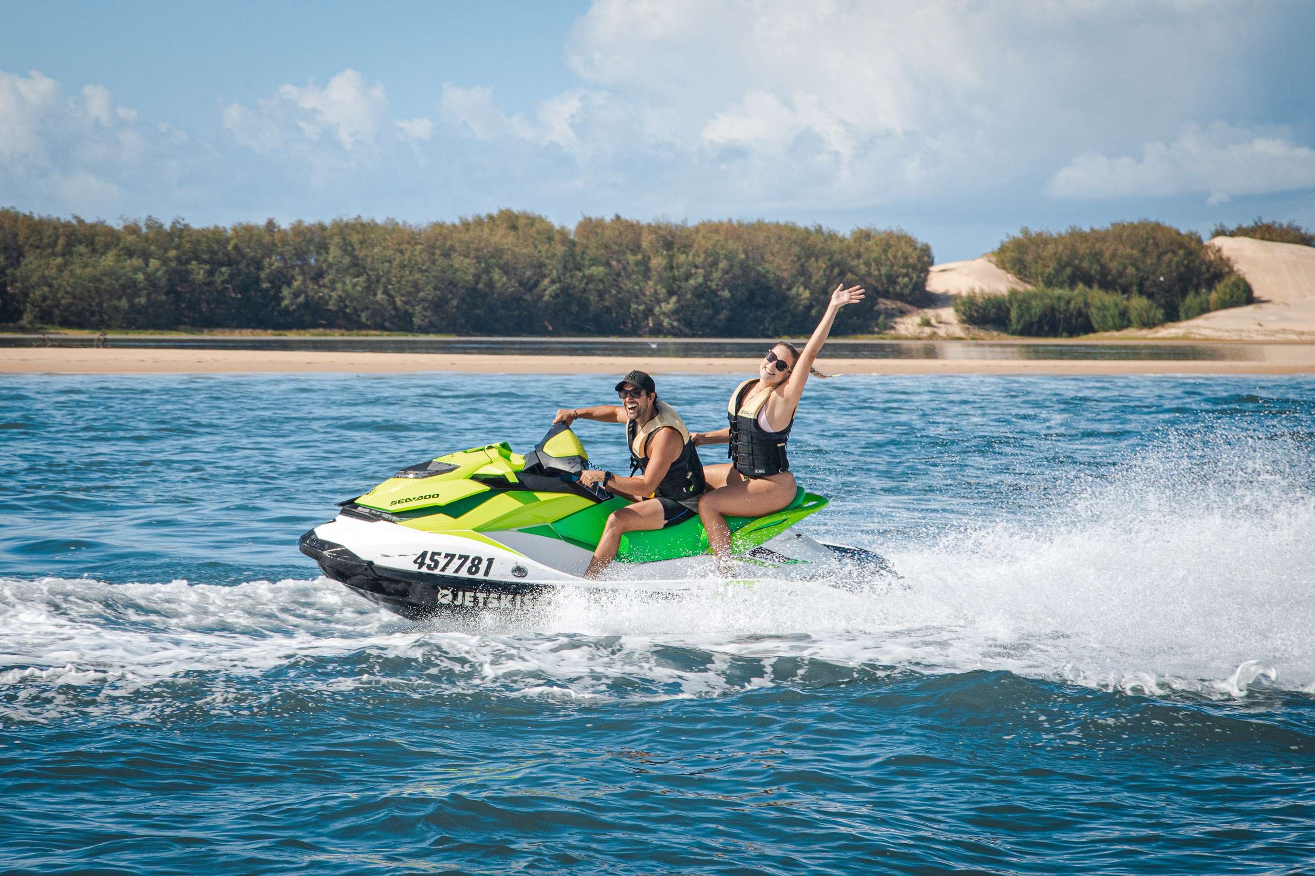30 min Jet Ski Hire - No Slow Zones in this destination