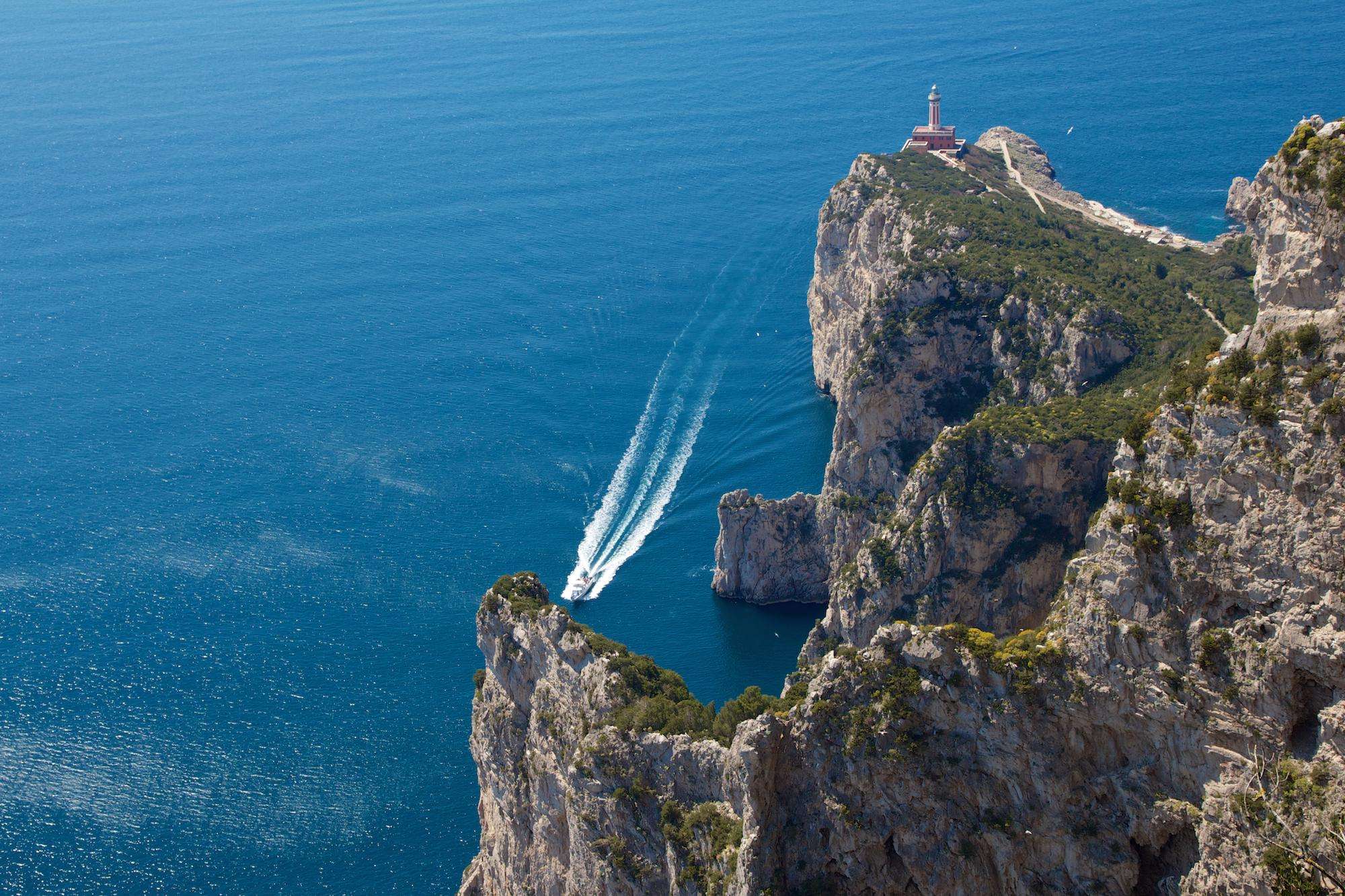 Guide Island Boat Tour option for Stop at Blue Grotto in this destination
