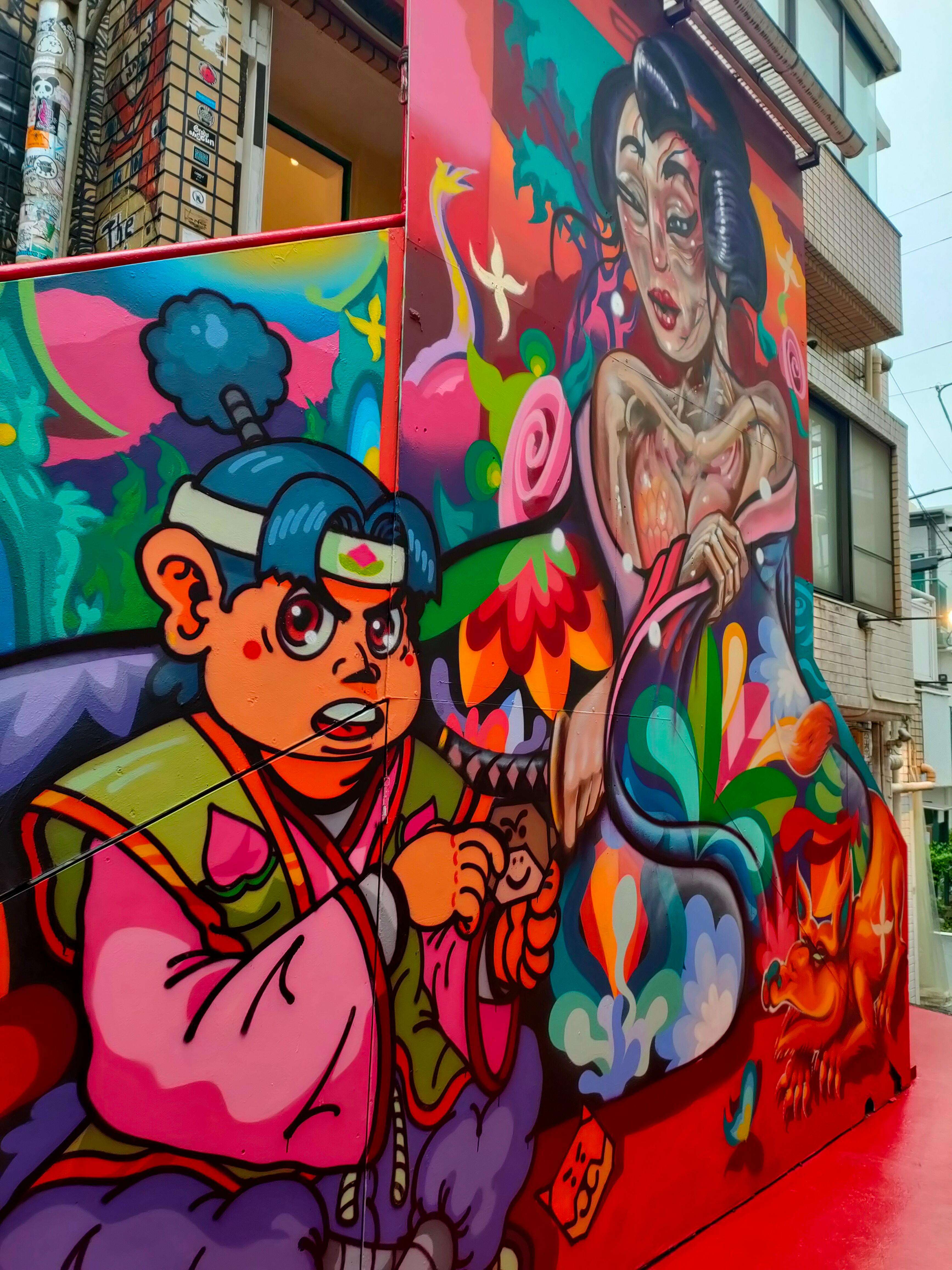 Graffiti in Tokyo Walking Tour: Shibuya and Harajuku