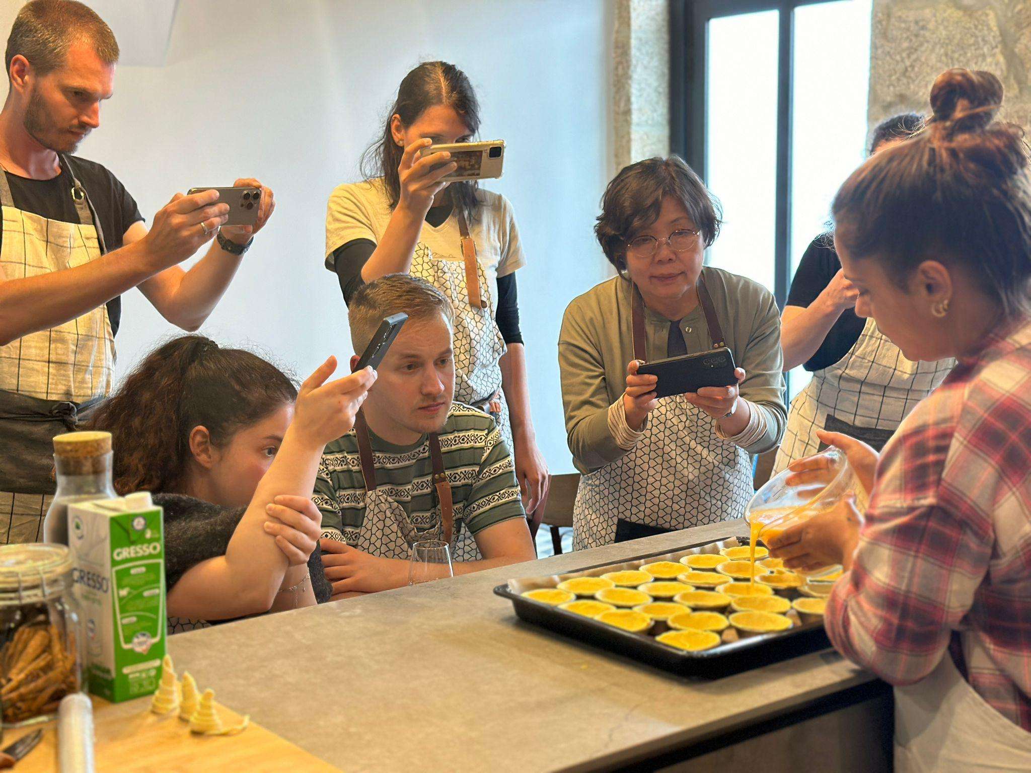 Pastel de Nata Cooking Class from Scratch